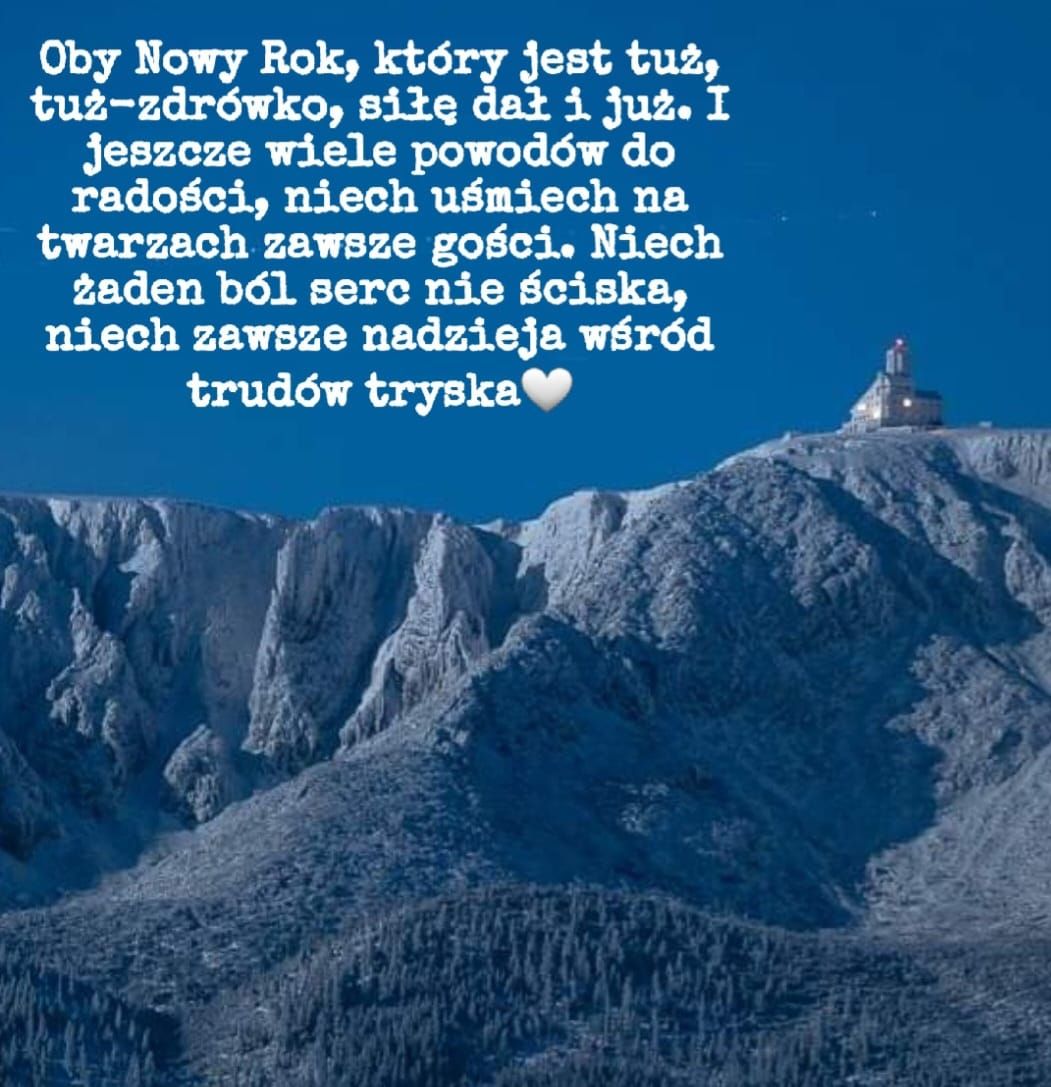 Karkonosze: Życzenia dla turystów