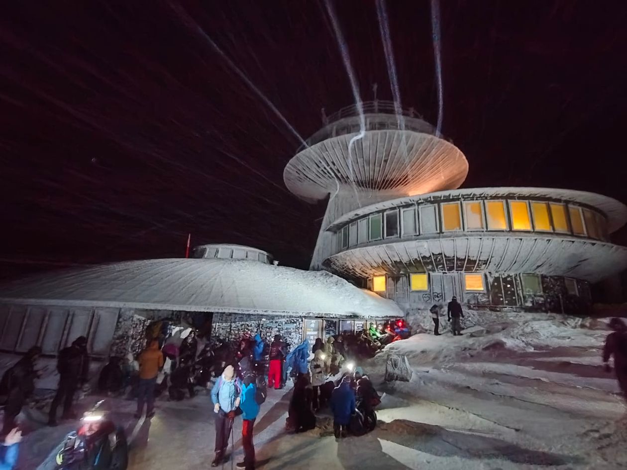 Karkonosze: Sylwester na Śnieżce