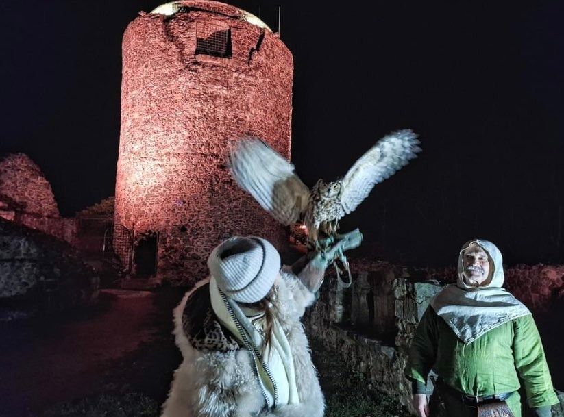 Wleń: Selfie z sową