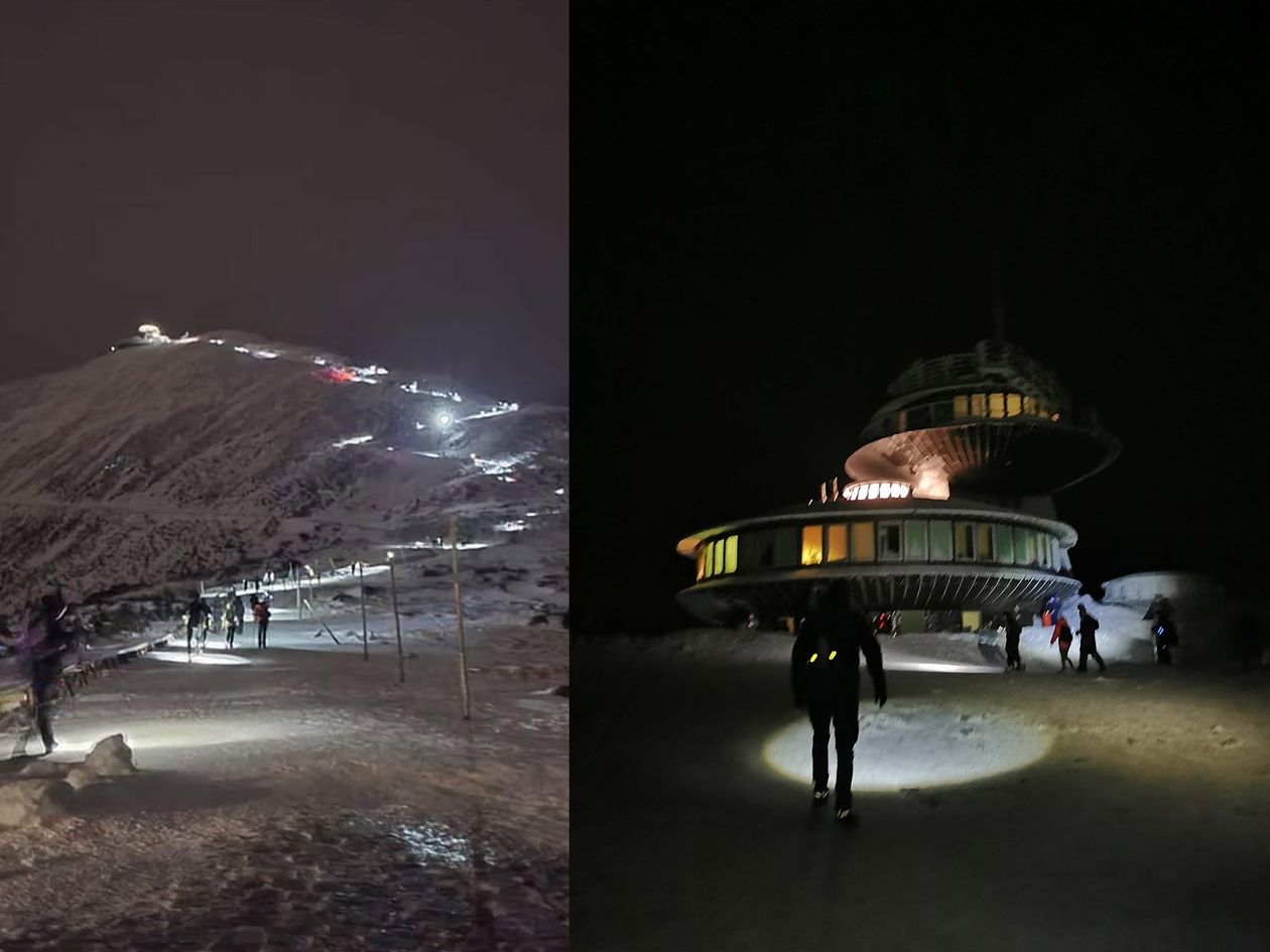 Karkonosze: Ludzie komentują – zjawiskowy Sylwester na Śnieżce