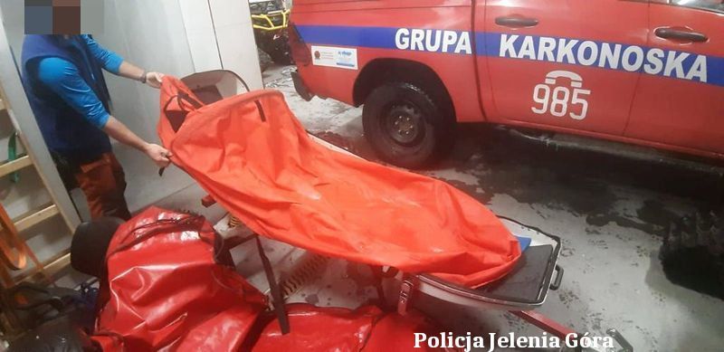 Karkonosze: Zniszczył sanie GOPR