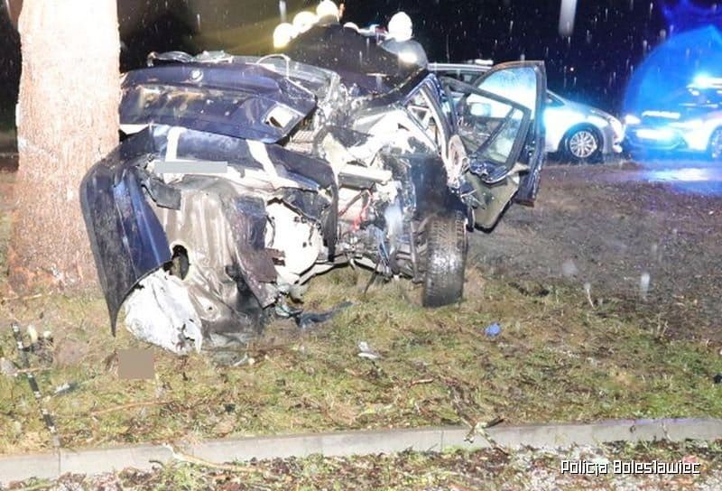 Bolesławiec: Śmierć na drzewie