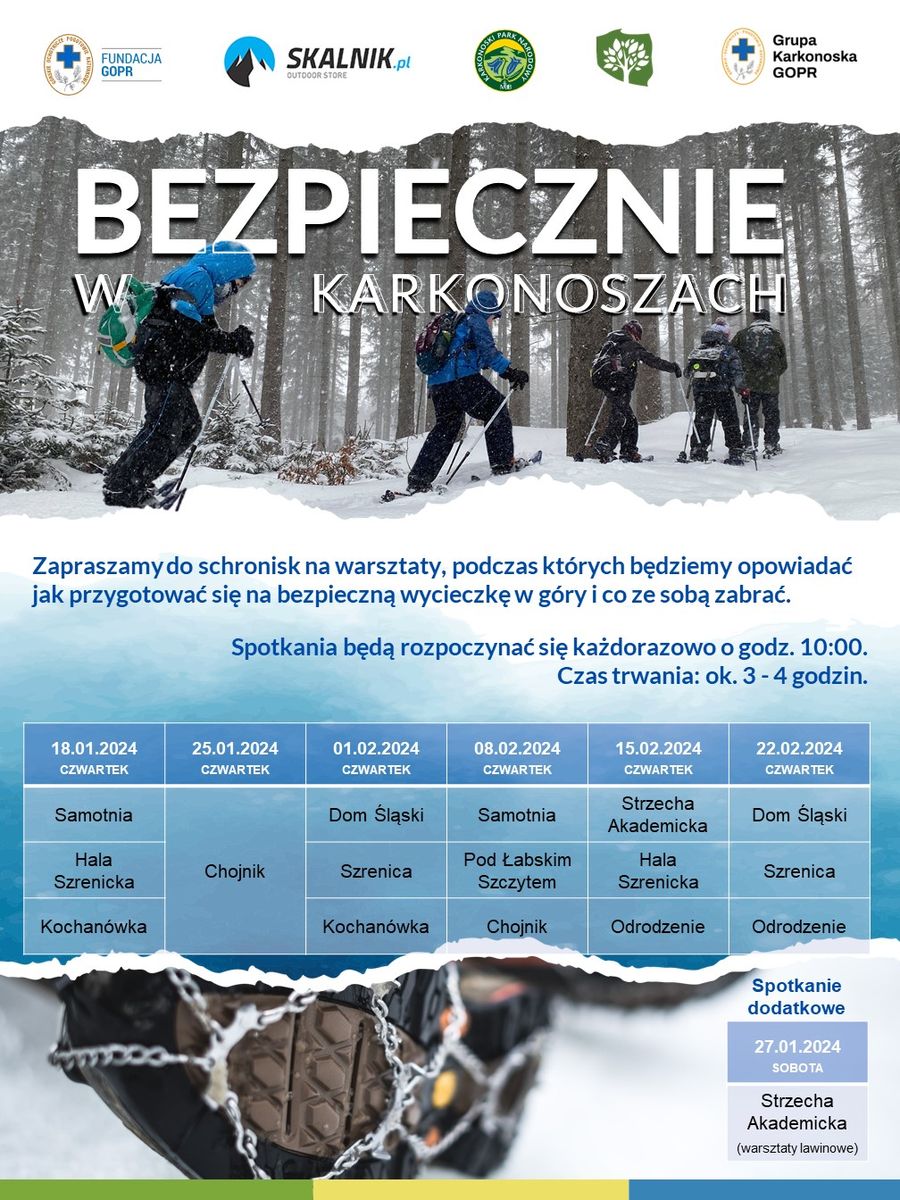 Karkonosze: O bezpieczeństwie w górach