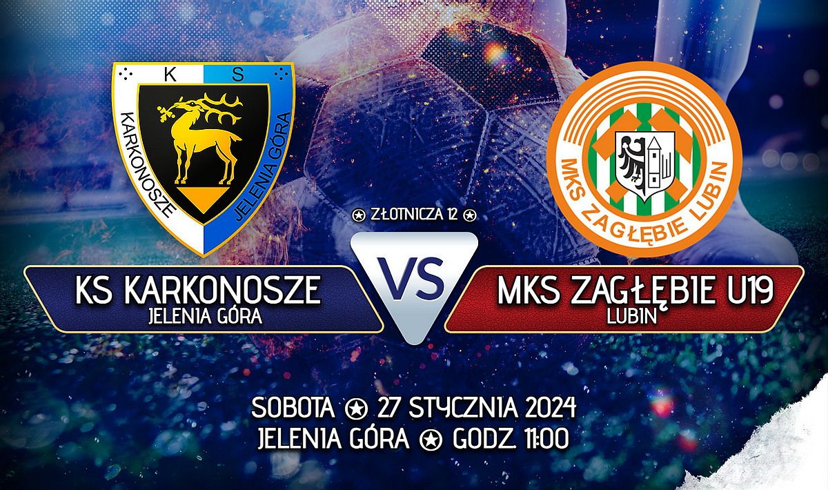 Jelenia Góra: Z młodym Zagłębiem godzinę wcześniej
