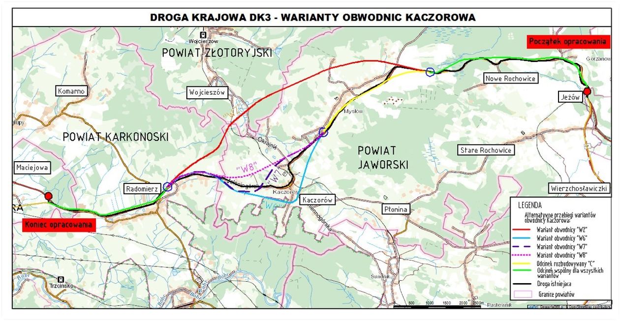 Kaczorów: Tak przebiegnie obwodnica Kaczorowa