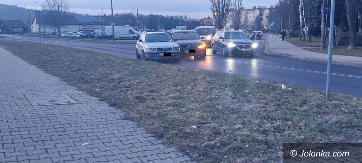 Jelenia Góra: Kolizja na Kiepury