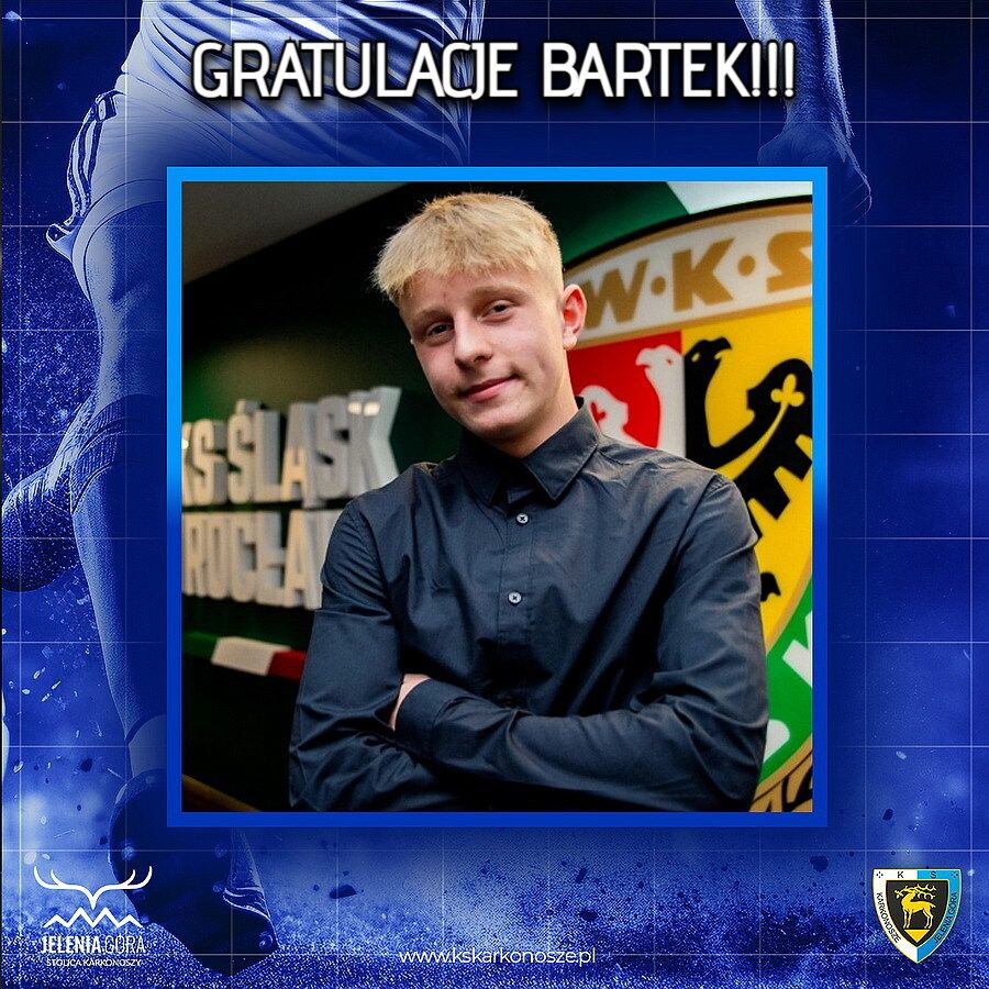 Jelenia Góra/Wrocław: Bartek z pierwszym, profesjonalnym kontraktem