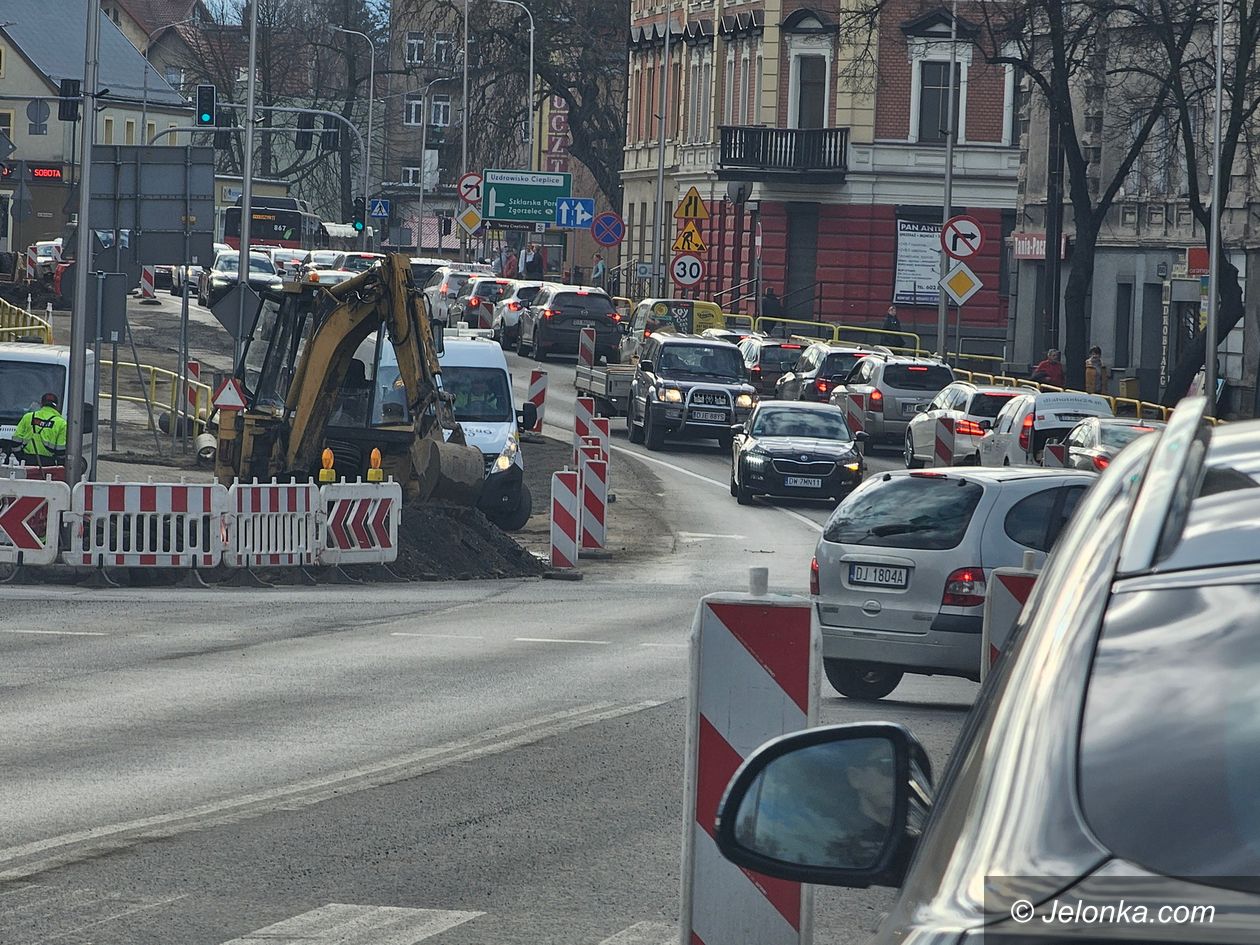 Jelenia Góra: Korki na Wolności