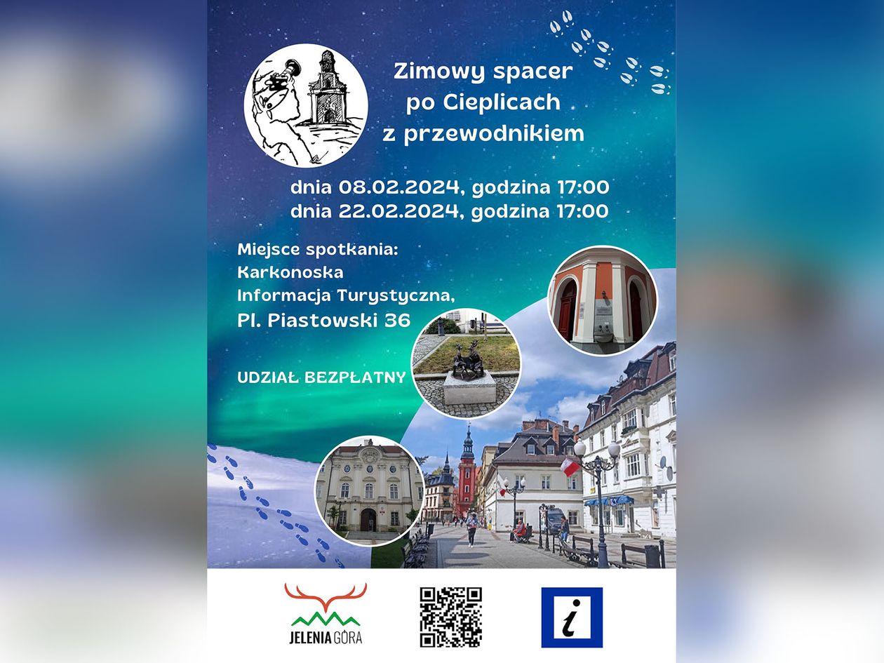 Cieplice: Zimowy spacer po Cieplicach