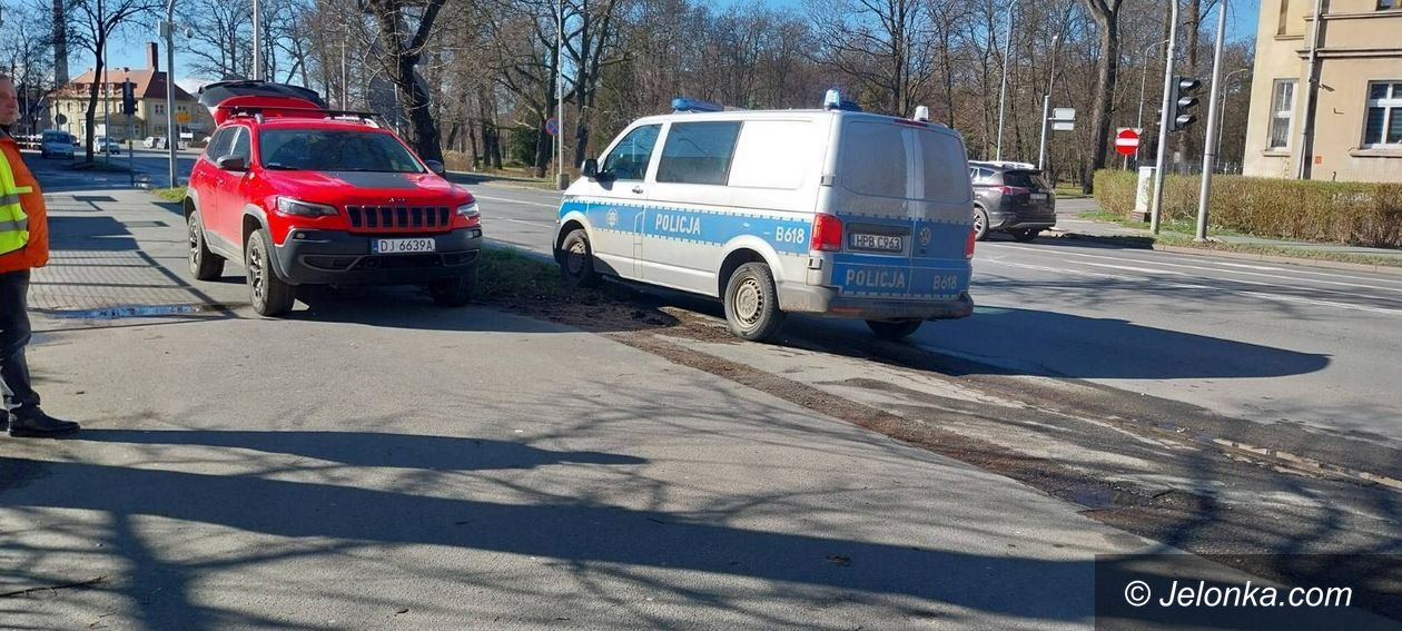 Jelenia Góra: Dostał 1500 zł mandatu