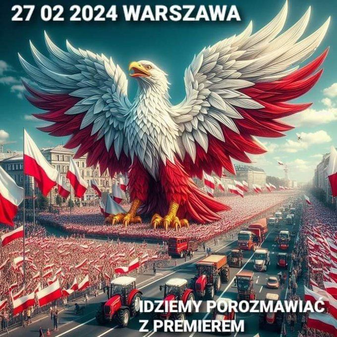Polska: Rolnicy najechali stolicę