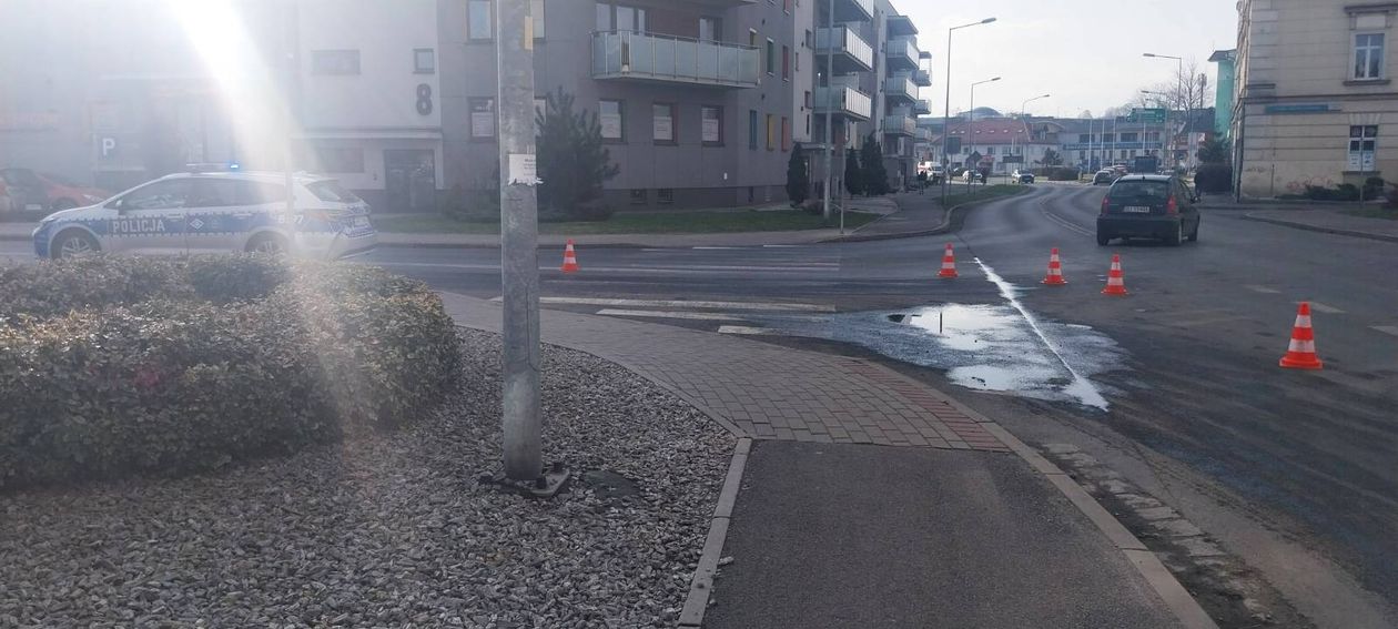 Jelenia Góra: Zasypali olej sorbentem