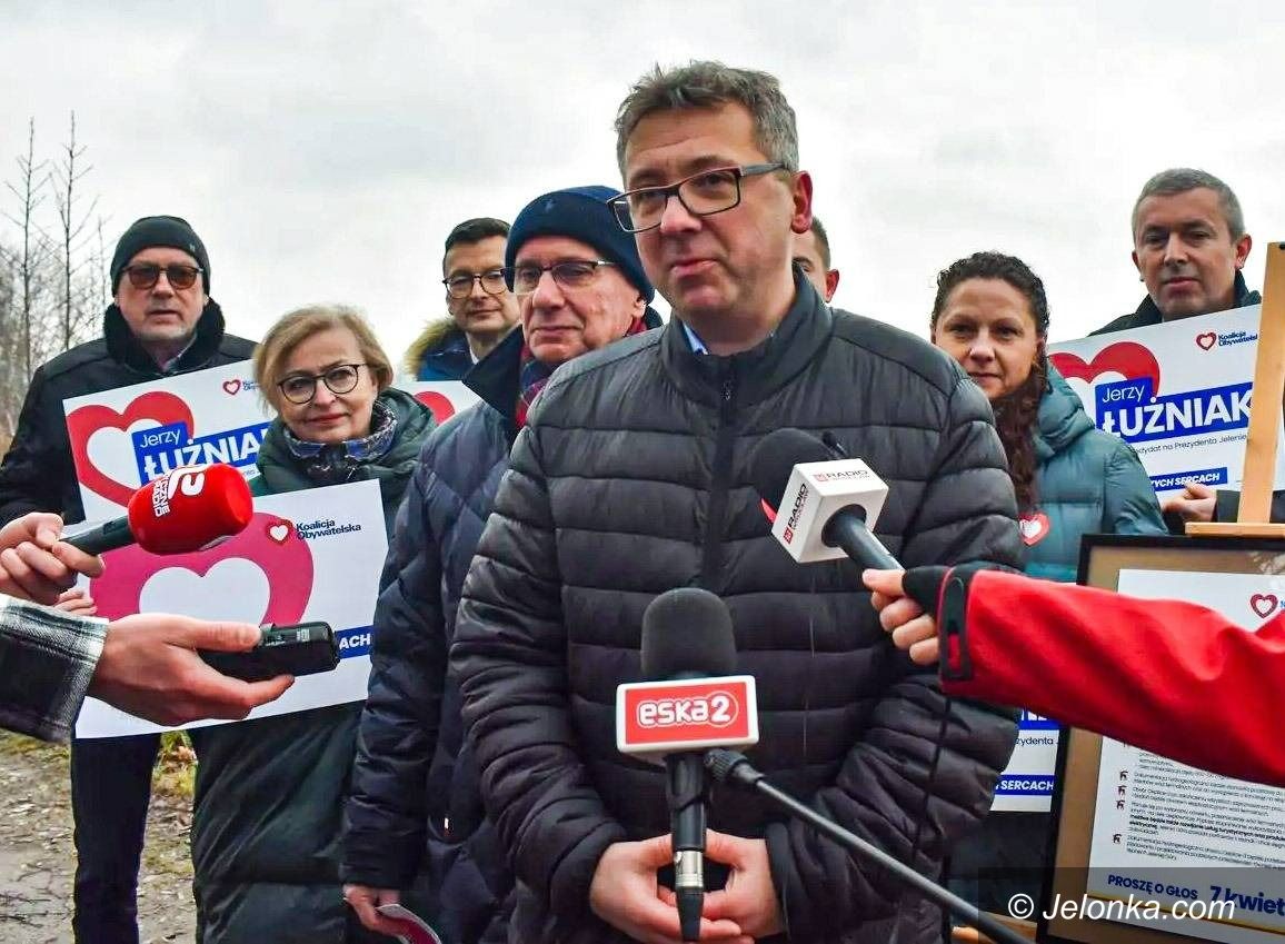 Sobieszów: Start kampanii KO w Cieplicach, Sobieszowie i Jagniątkowie