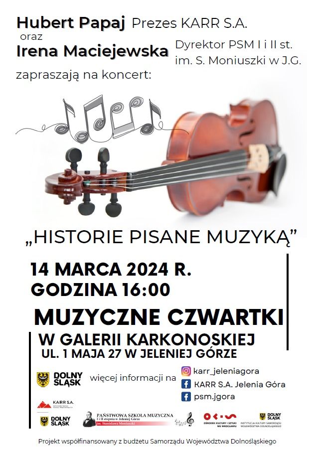 Jelenia Góra: Historie Pisane Muzyką