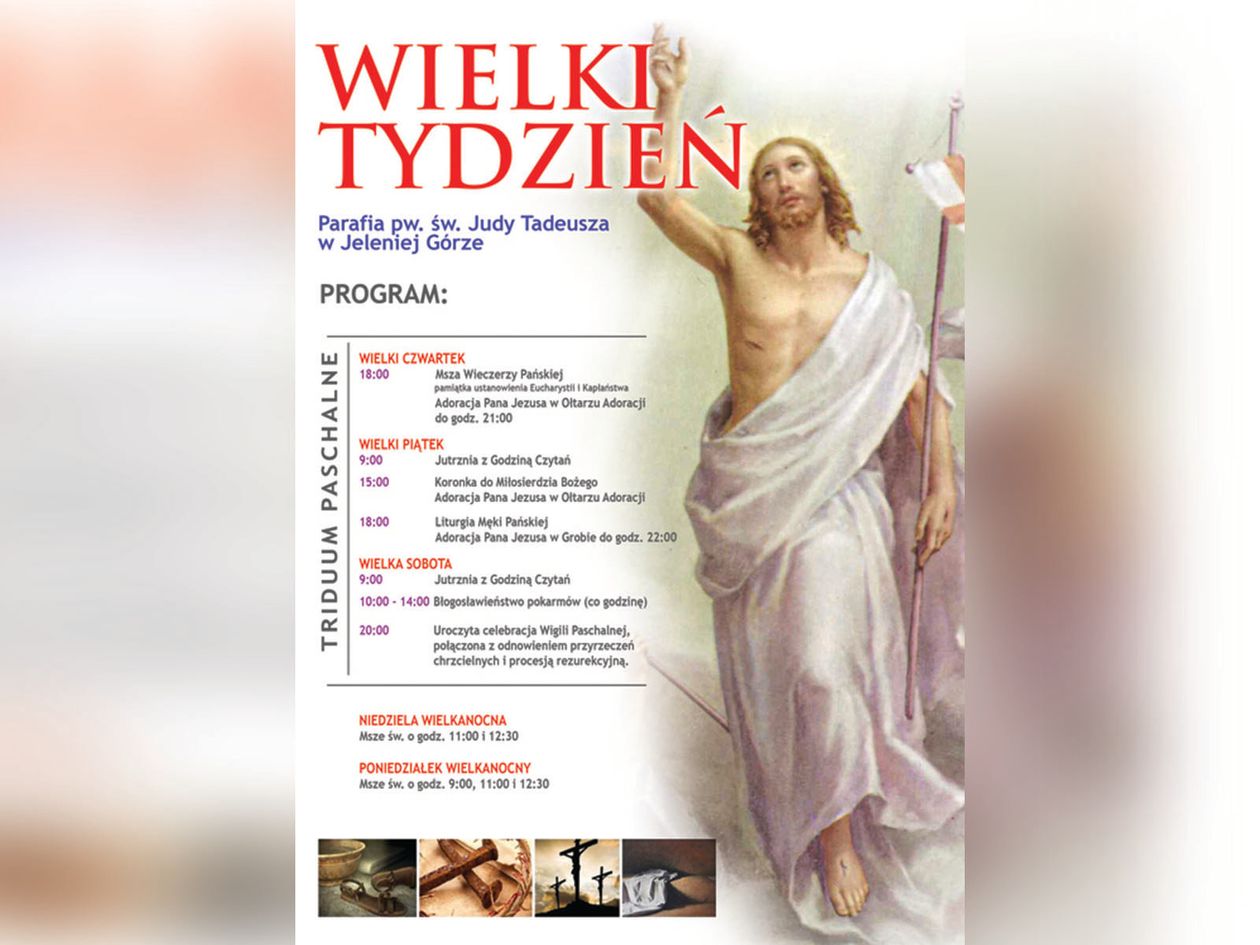 Powiat: Poniedziałek kończy Wielki Tydzień