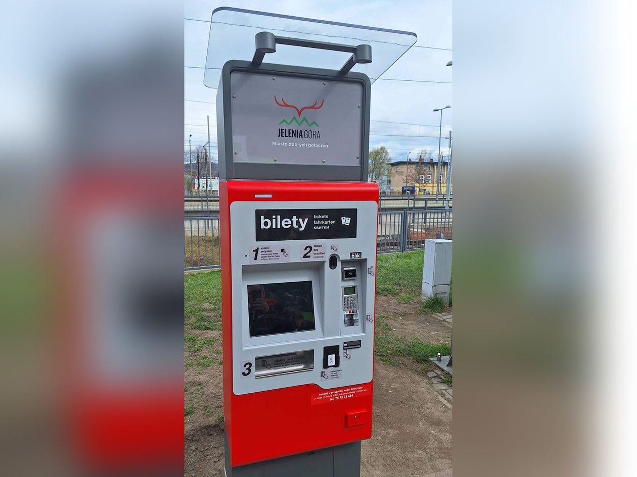 Jelenia Góra: Nowe biletomaty w Jeleniej Górze