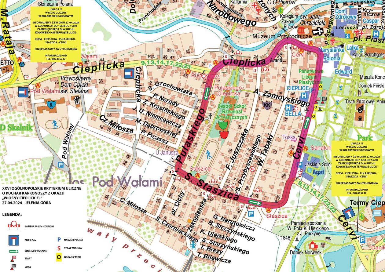 Jelenia Góra: Kolarze powalczą z czasem [REGULAMIN]
