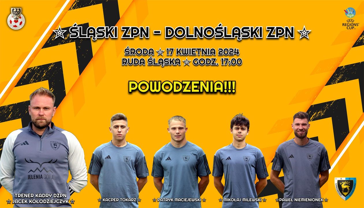 Jelenia Góra/Dolny Śląsk: Pięciu naszych w dolnośląskiej kadrze!