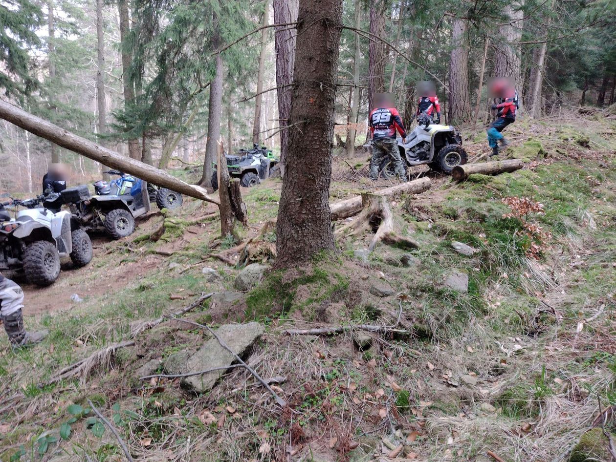 Powiat: Przez 30 km ścigali quady!