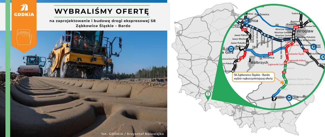Dolny Śląsk: Konsorcjum wybuduje kolejny odcinek "ekspresówki"