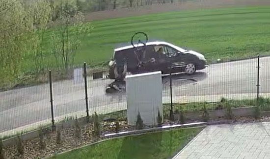 Mysłakowice: Potrącenie rowerzysty