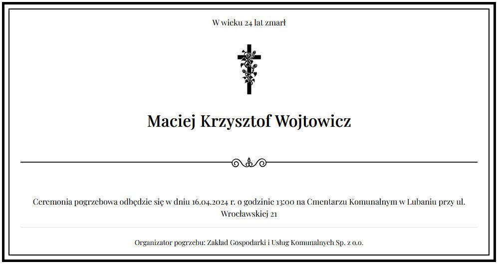 Marciszów: Jutro pogrzeb