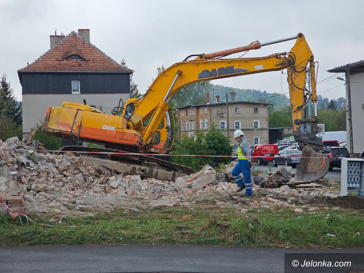 Jelenia Góra: Rozbiórka na Wiejskiej