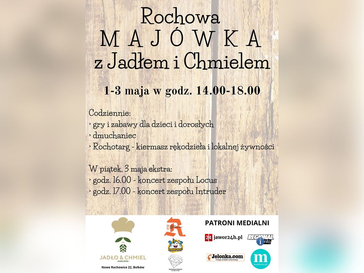 Nowe Rochowice: Majówka u Rocha