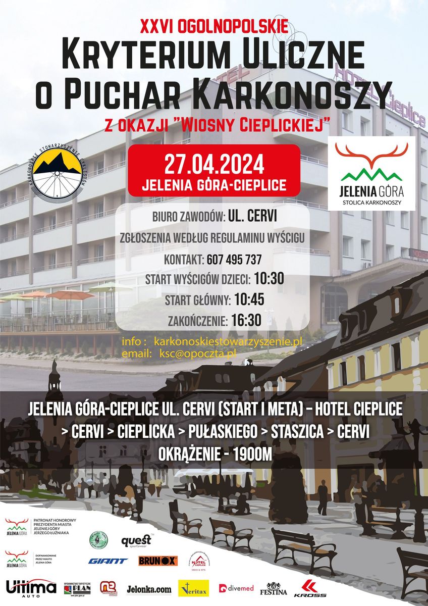 Jelenia Góra: Kryterium Uliczne w Jeleniej Górze