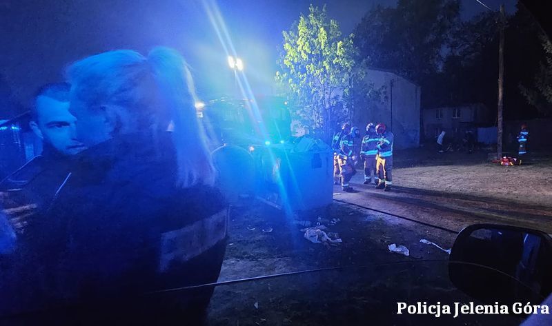 Jelenia Góra: Chciał spalić żonę i dzieci!