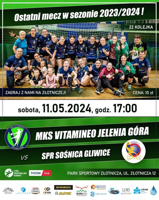 Liga Centralna: Proszą o wsparcie podczas ostatniej potyczki w sezonie