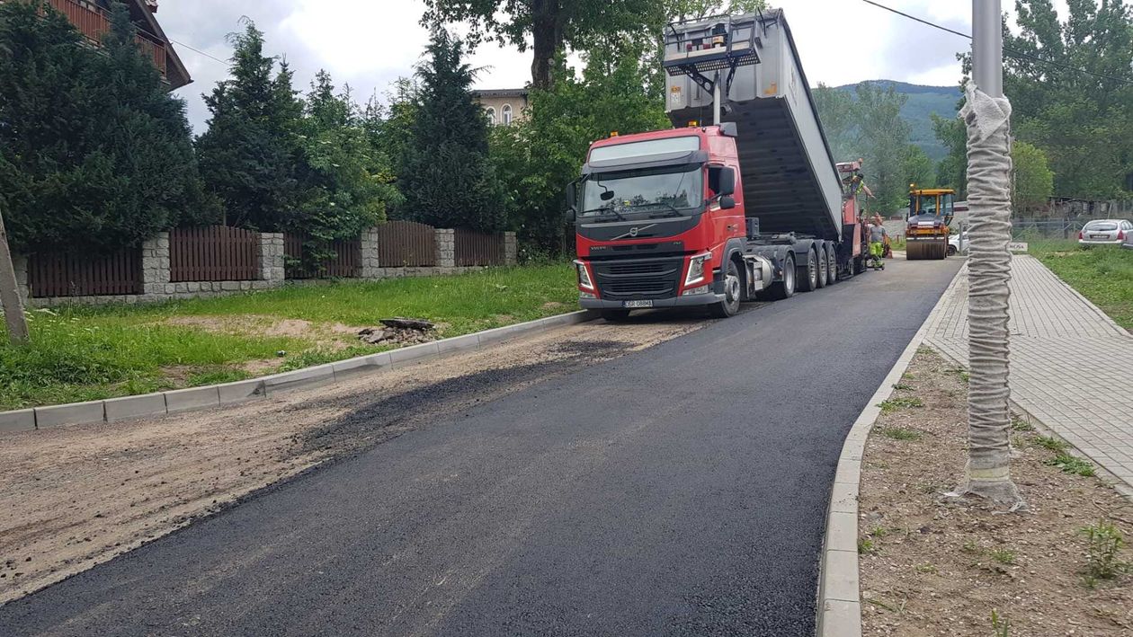 Kowary: Finisz robót na Bielarskiej