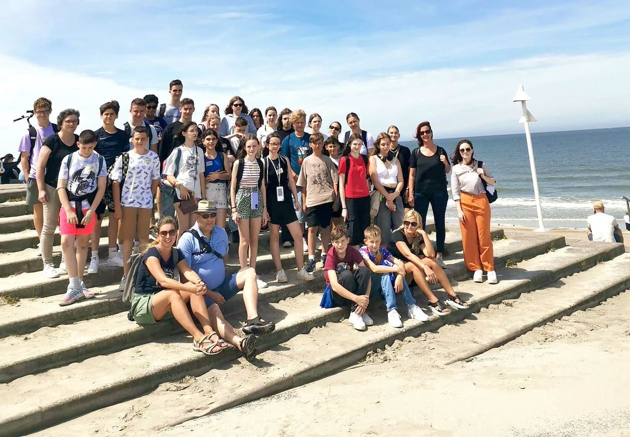 Mysłakowice: Młodzież z Łomnicy nad Morzem Północnym