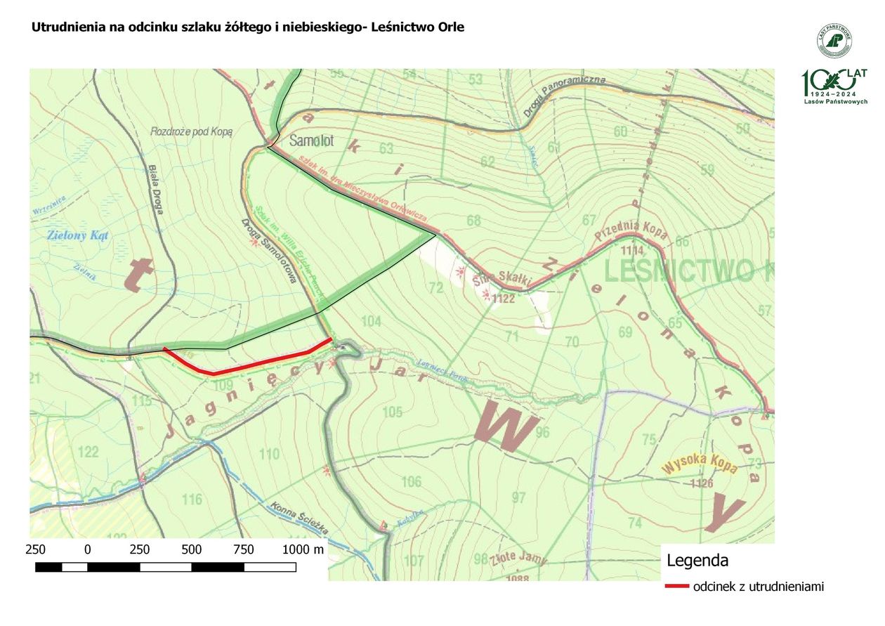 Szklarska Poręba: Utrudnienia w Leśnictwie Orle