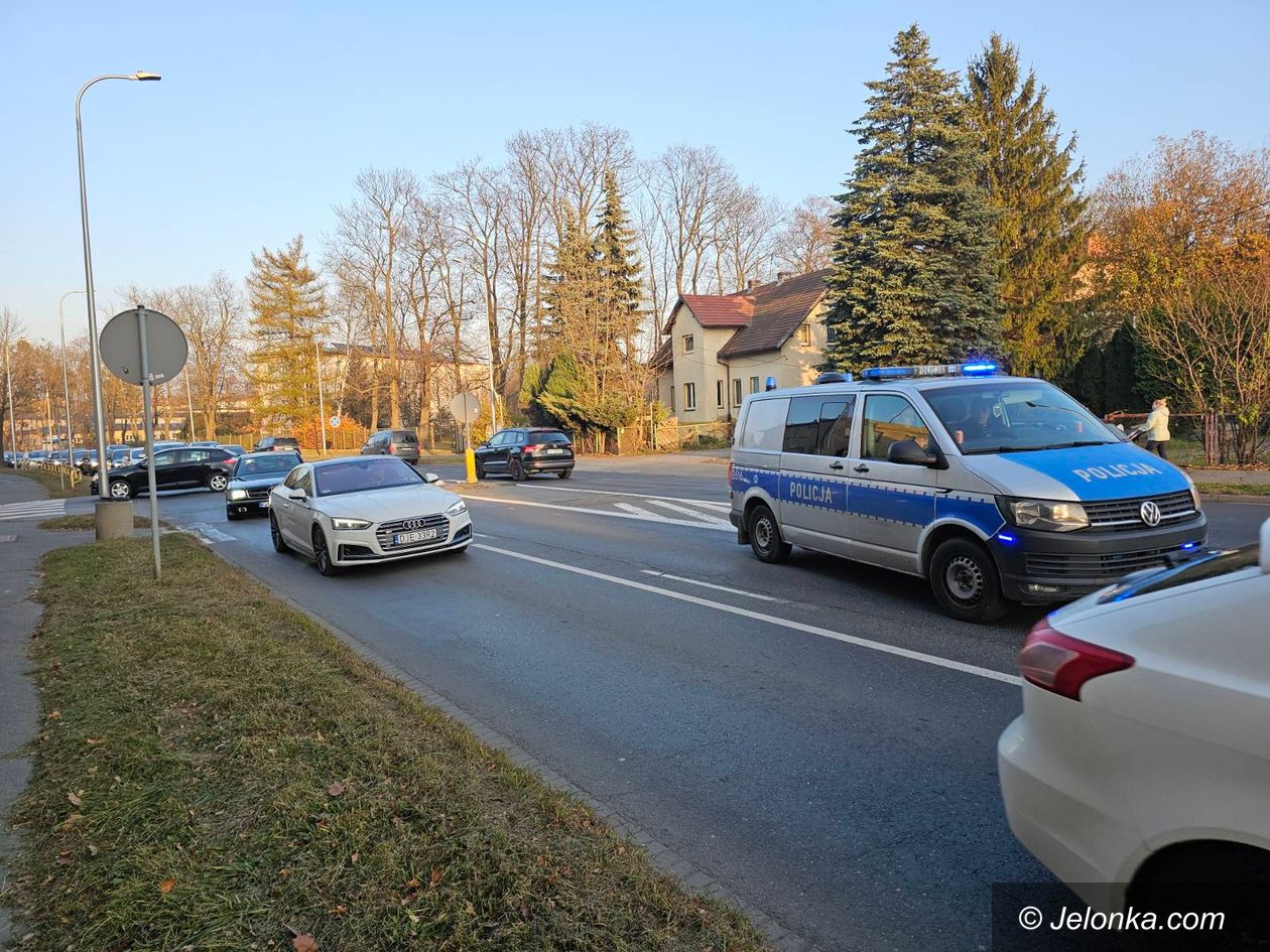 Jelenia Góra: Kolizja na Wolności