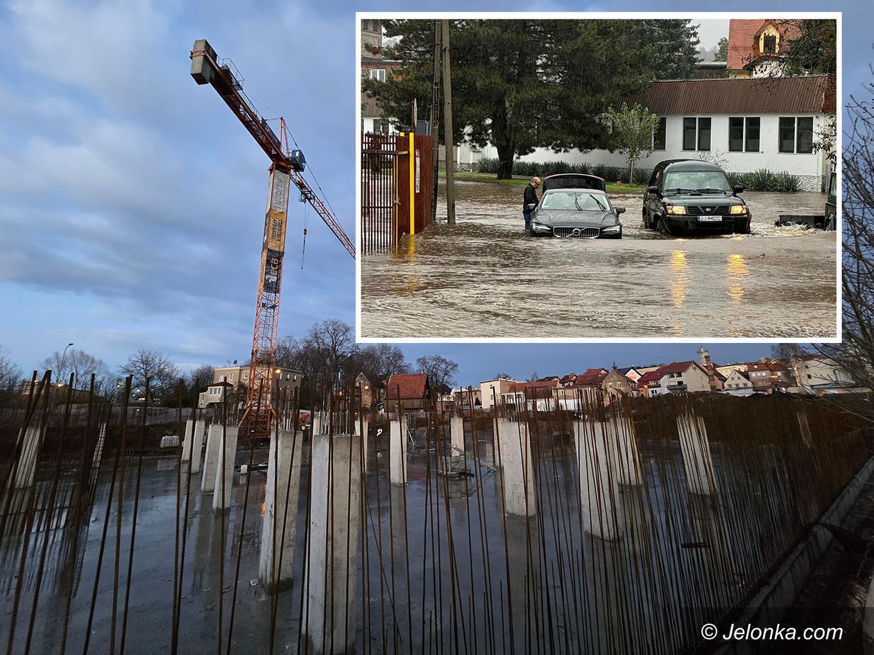 Jelenia Góra: Deweloperzy w długach i wielka woda widziana z... balkonu