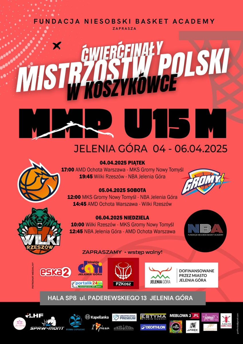 Jelenia Góra: Turniej koszykówki w Jeleniej Górze