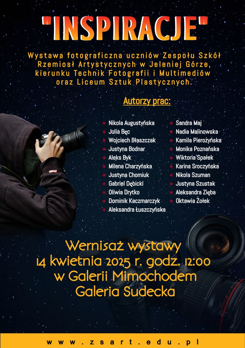 Jelenia Góra: "Inspiracje" – wystawa młodych talentów w Galerii Sudeckiej