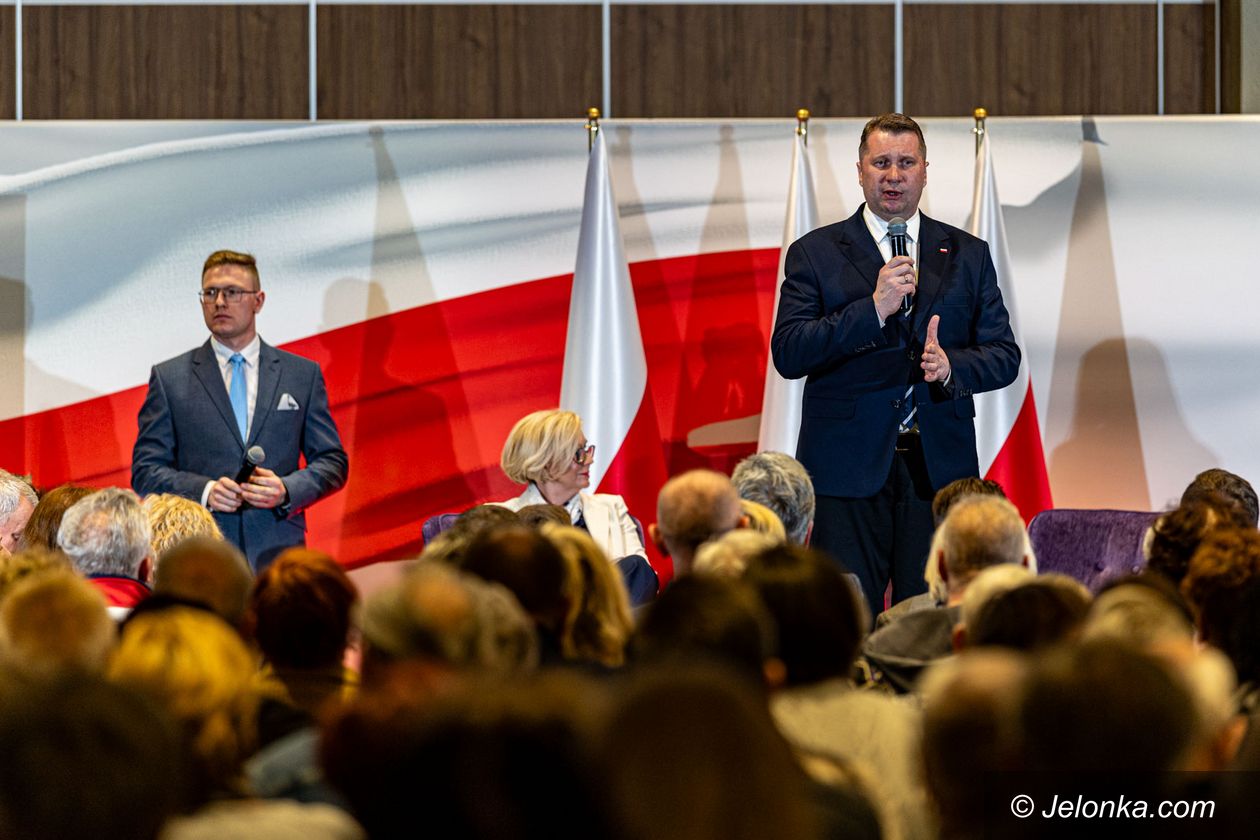 Jelenia Góra: Przemysław Czarnek w Jeleniej Górze