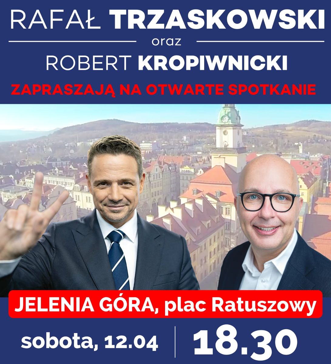 Jelenia Góra: Rafał Trzaskowski w Jeleniej Górze