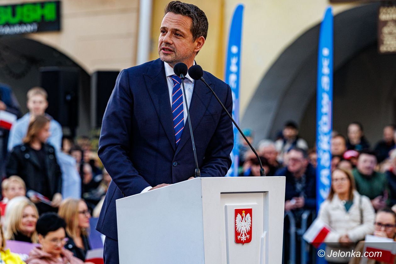 Jelenia Góra: Rafał Trzaskowski w Jeleniej Górze
