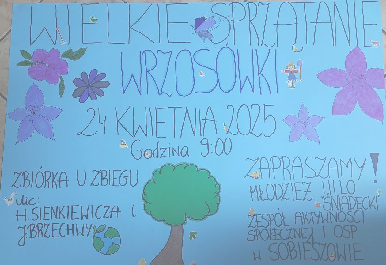 Sobieszów: Młodzież zaprasza do sprzątania Wrzosówki