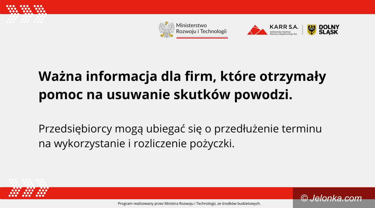 Jelenia Góra: Ważna informacja dla firm