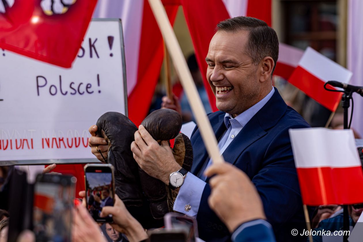 Jelenia Góra: Karol Nawrocki w Jeleniej Górze