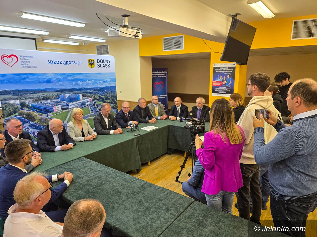 Jelenia Góra: Podpisanie umowy w jeleniogórskim szpitalu