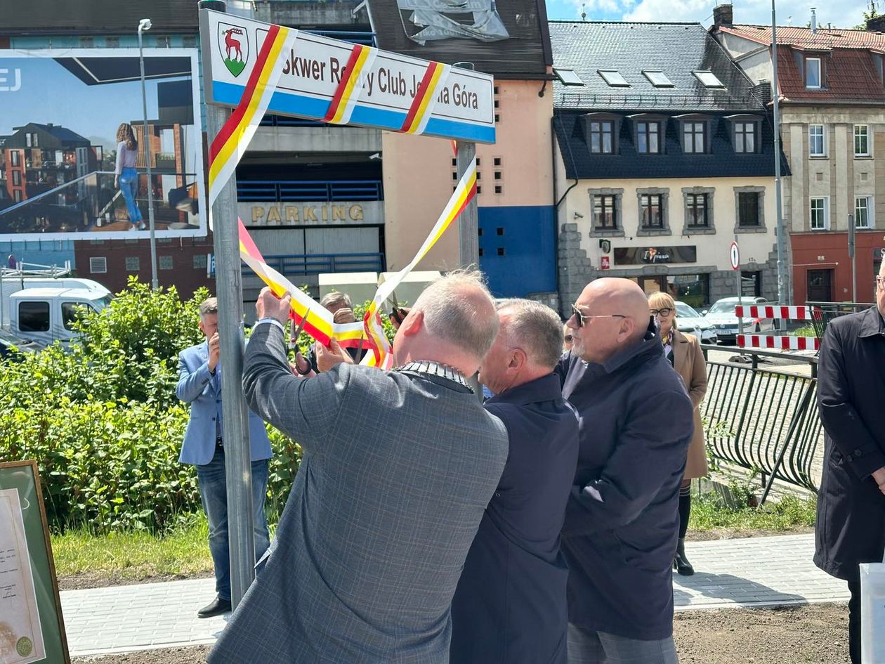 Jelenia Góra: Otwarcie Skweru Rotary Club