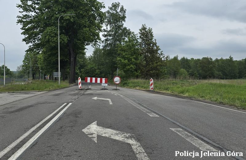 Powiat karkonoski: Zamknięta droga to nie skrót