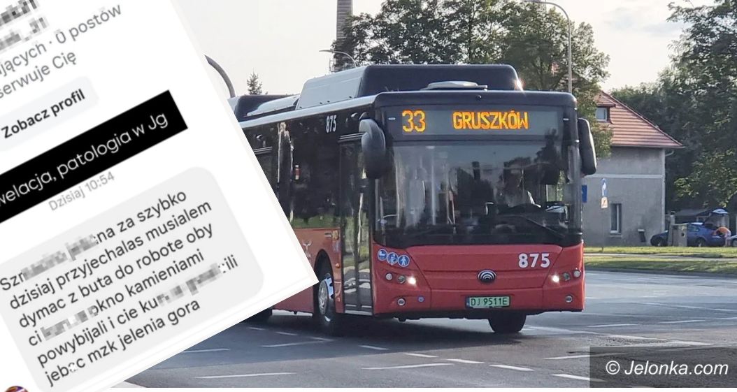Jelenia Góra: Groził pracownicy MZK