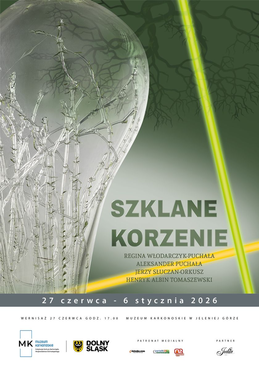 Jelenia Góra: „Szklane korzenie. Regina Włodarczyk–Puchała, Aleksander Puchała, Jerzy Słuczan–Orkusz i Henryk Albin Tomaszewski”