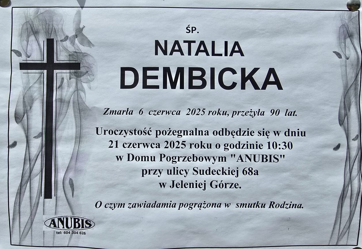 Powiat: Zmarła Natalia Dębicka